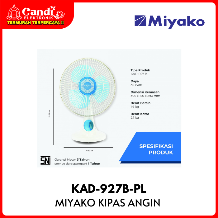 Miyako Fan Desk Fan
